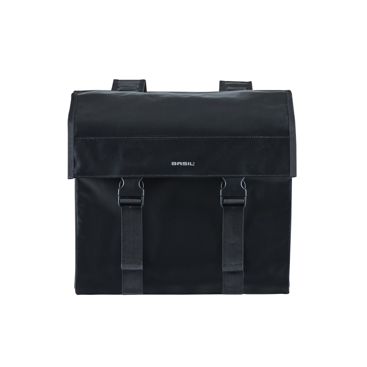 Borsa per biciclette a doppia bicicletta di carico urbano basilico - nero