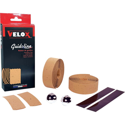 Velox Manillar Cork Vintage Brown - 1.75m x 30 mm - elástico y amortiguación