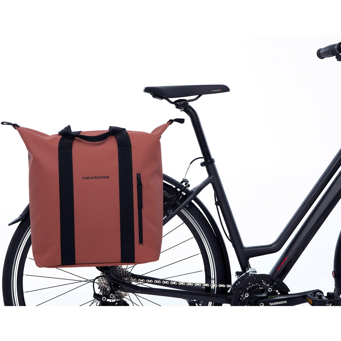 Nuevo comprador de bicicletas de Looxs Kota Odense - Unisex - Roestbruin - 24L