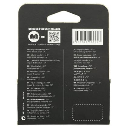 Shimano look schoenplaatjes x-track mtb 6� grijs