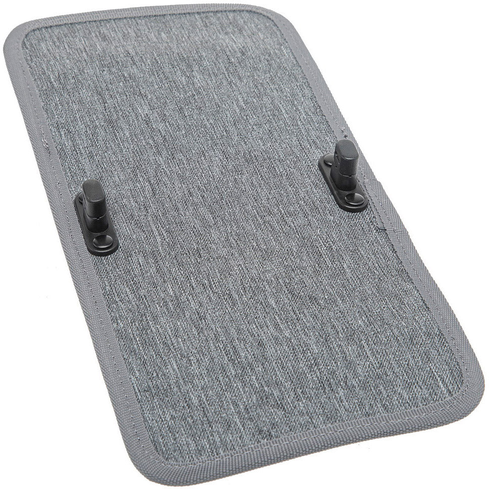 New Looxs Nova Plate - Grey - Fietsplaat per Nova Double Detacable Bicycle Borse