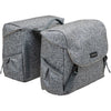 Mondi Joy Double Bicycle Bag - RackTime Snap -IT - Water -repellent Polyester - 38L - Ivy Walnut