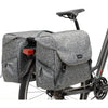 Mondi Joy Double Bicycle Bag - RackTime Snap -IT - Water -repellent Polyester - 38L - Ivy Walnut
