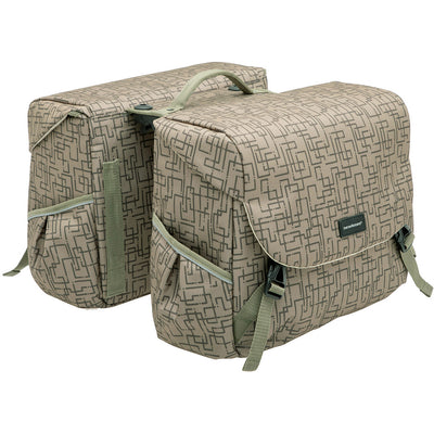 Bolsa de bicicleta doble Mondi Joy - Agua -Poliéster repelente - Racktime - Ivy Gray