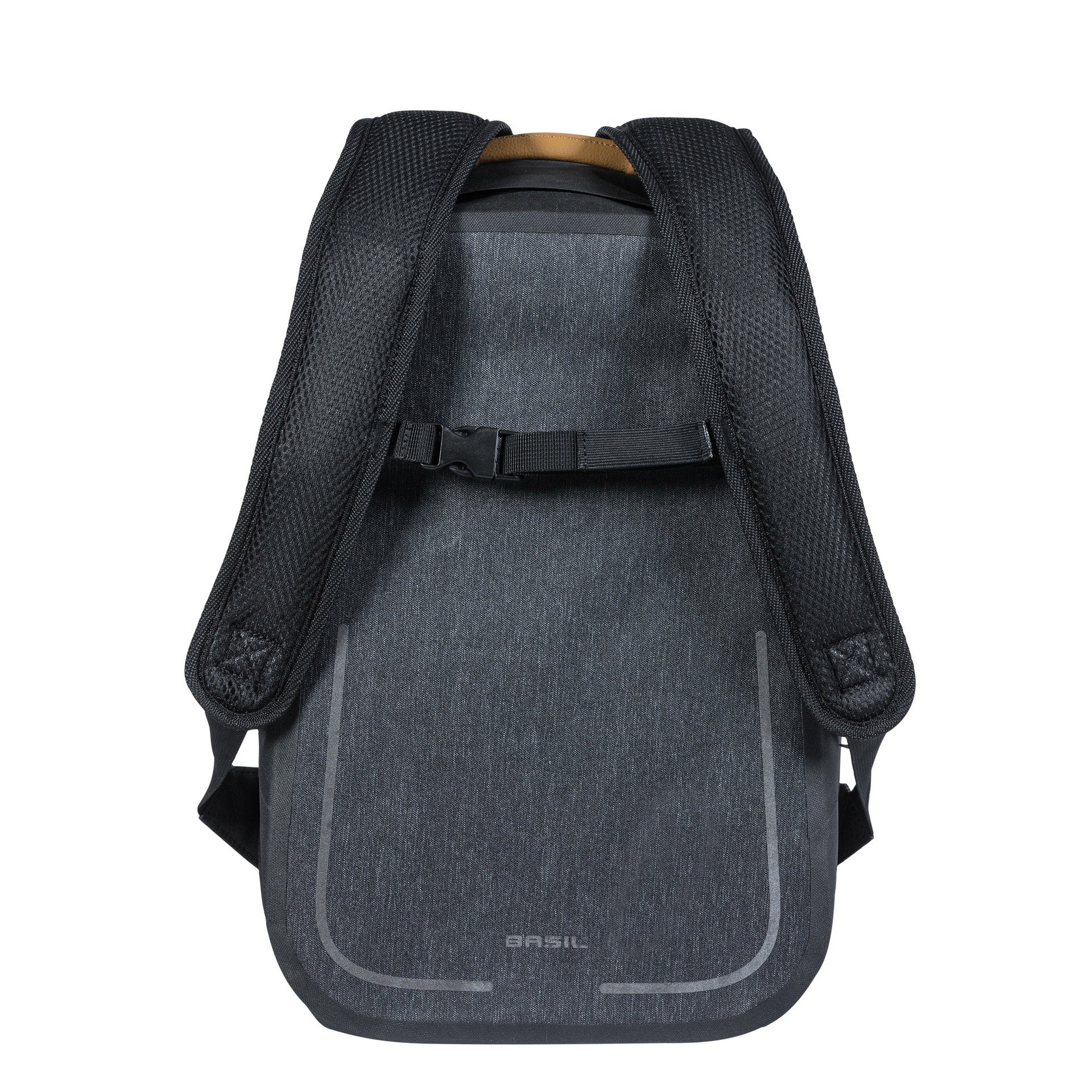 Mochila seca urbana de Basil - Mochila para bicicletas impermeables - gris
