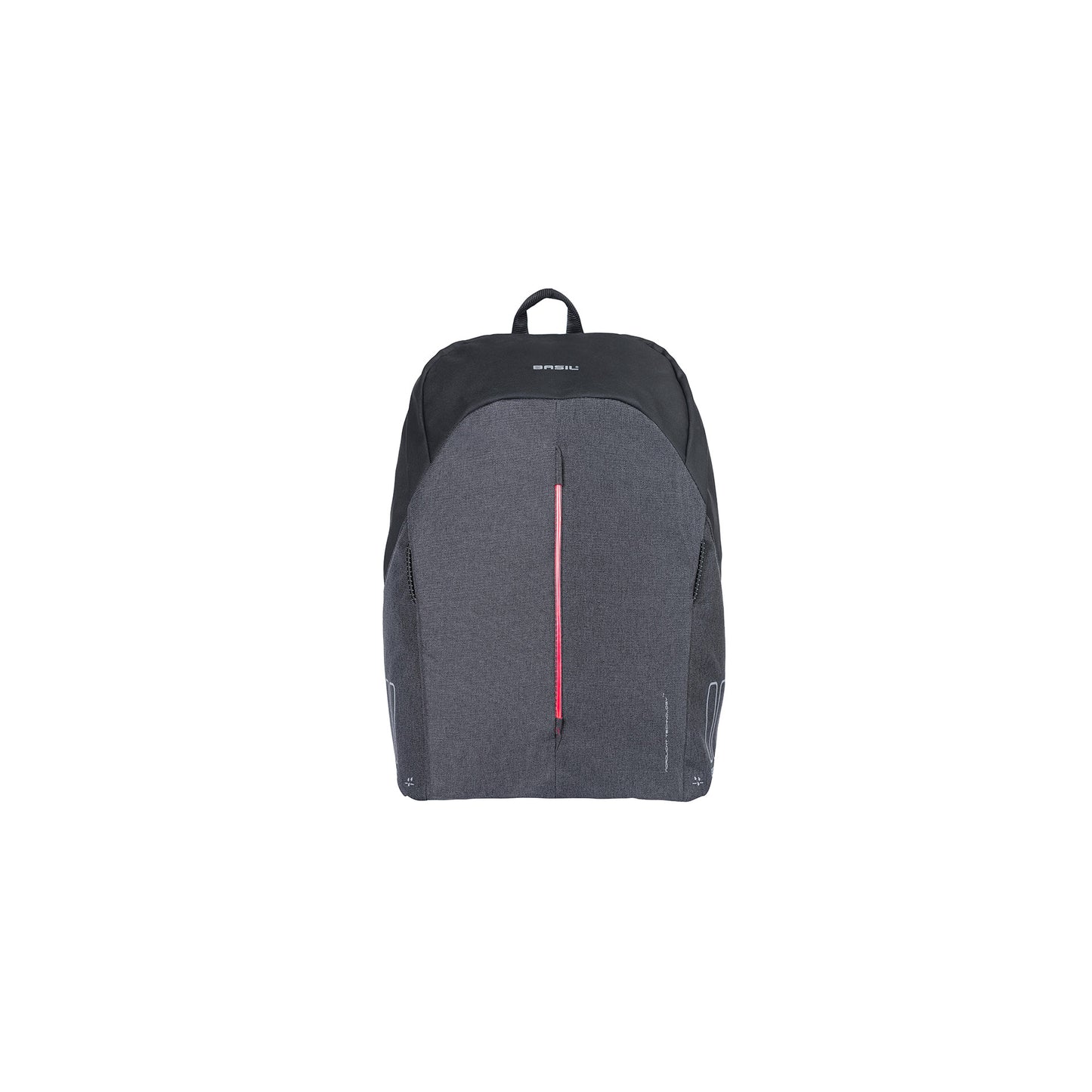 Basil B -M -Safe Nordlicht - Mochila de bicicleta compacta para bicicleta eléctrica - 13L - Negro