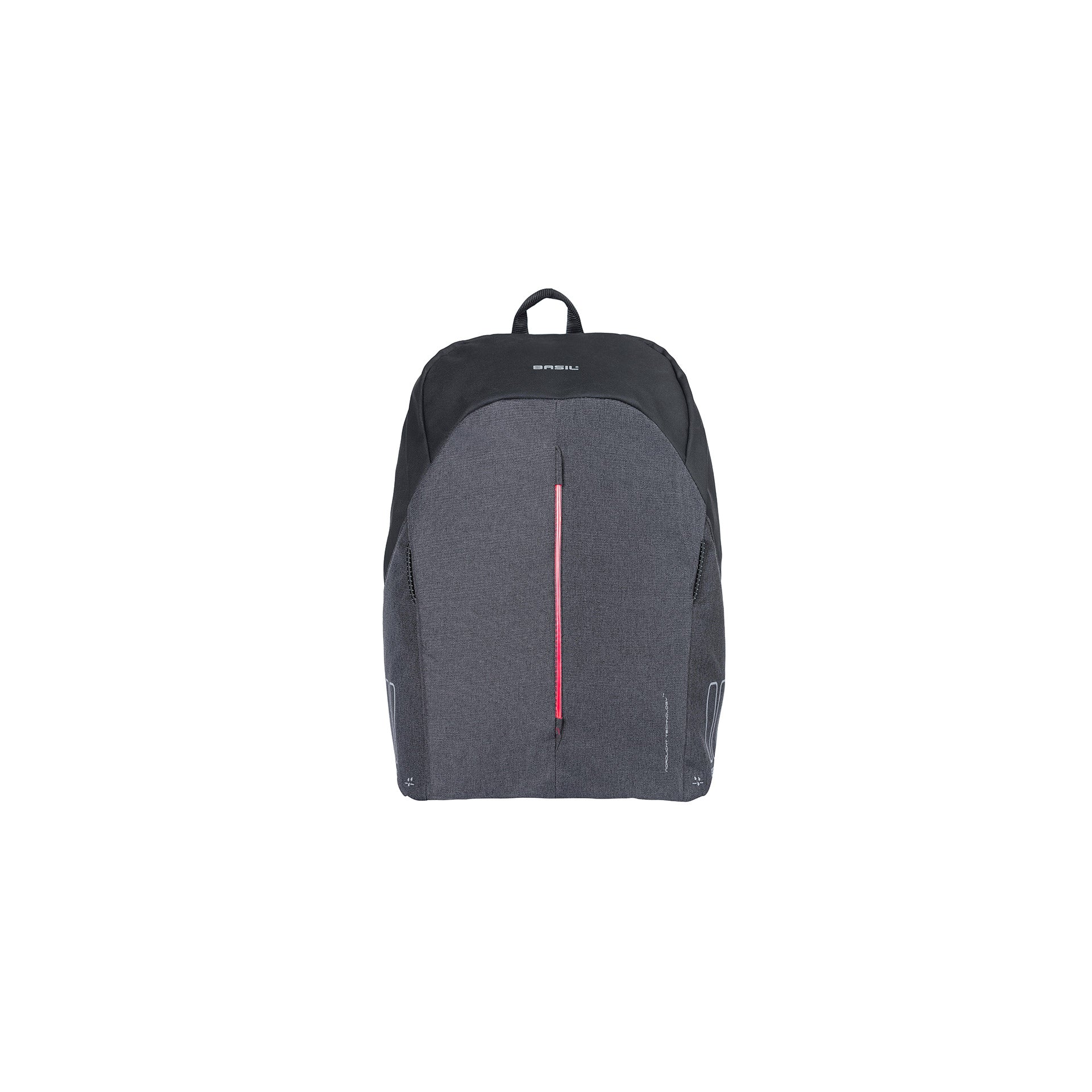 Basil B -M -Safe Nordlicht - Mochila de bicicleta compacta para bicicleta eléctrica - 13L - Negro