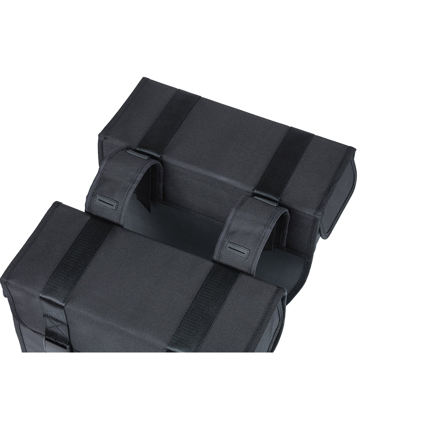 Basil Tour doble Bolsa de bicicleta 35L Negro