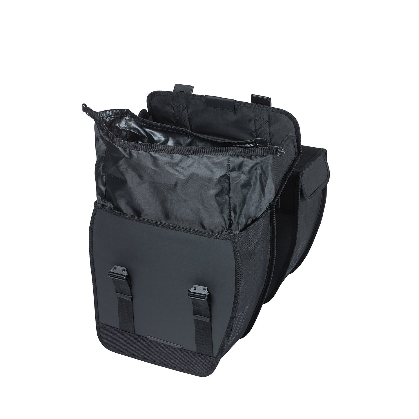 Basil Tour doble Bolsa de bicicleta 35L Negro