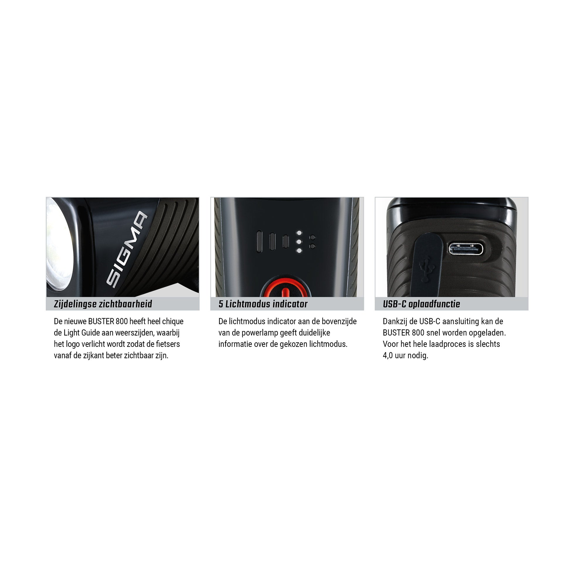 Porta a vite a LED FIRUZIONE SIGMA Buster 800 -li -ion batteria USB