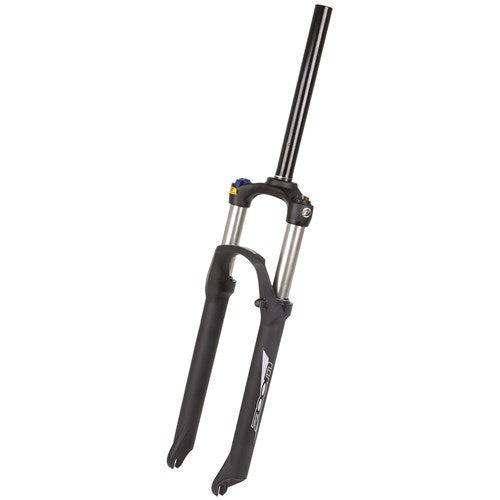 voorvork verend 27,5 inch ATB MTB 1 1 8 inch matzwart