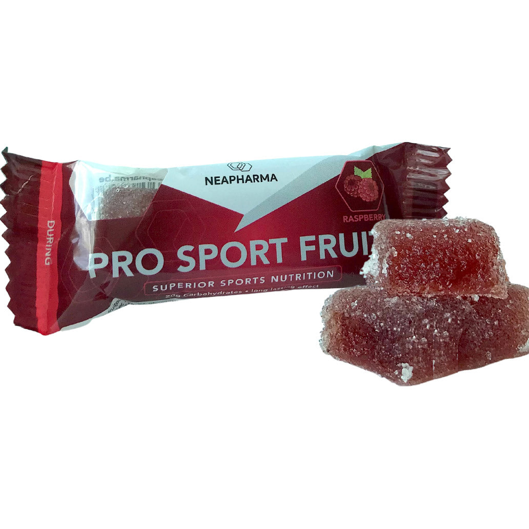 Neapharma Barrita Sport Fruit frambuesa caja de 15 barritas