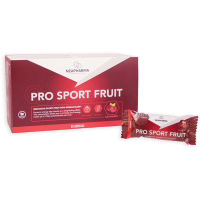 Barretta Neapharma Sport Fruit al lampone confezione da 15 barrette