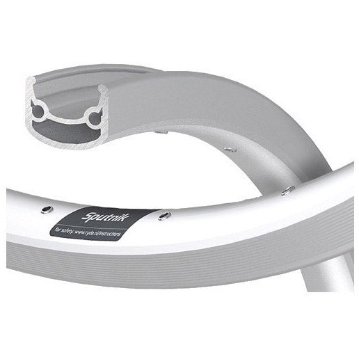 Qibbel Rim Sputnik Refelección 28 622 36g 14g CNC Alu Plata