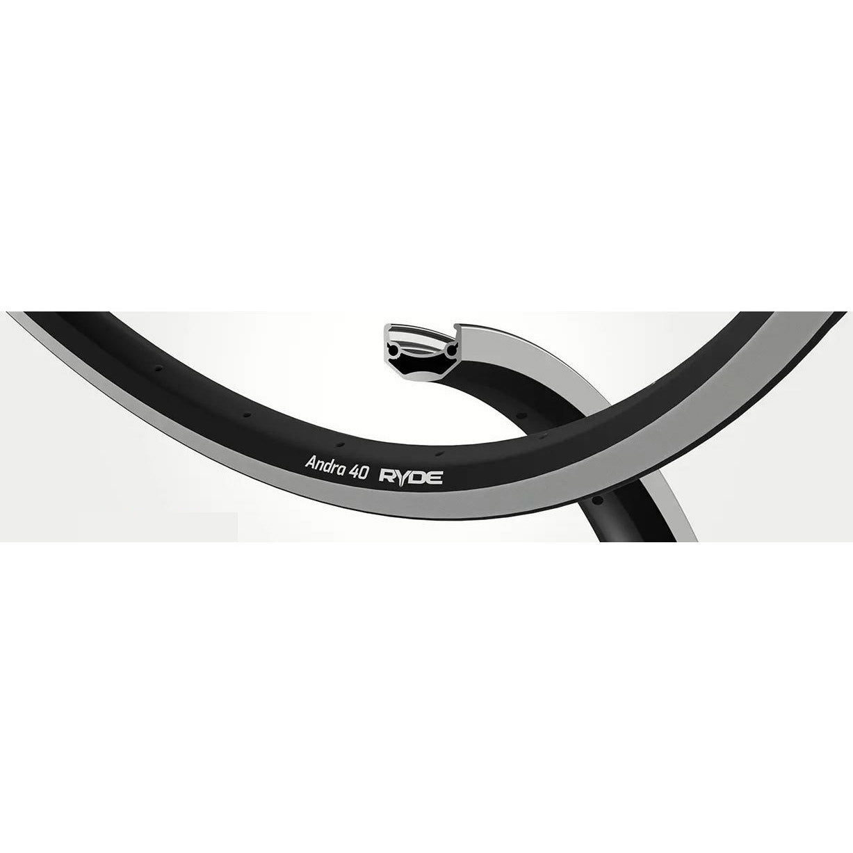 Qibbel Ryde Velg Andra 40 26 559 32G 14G CNC Alu Black