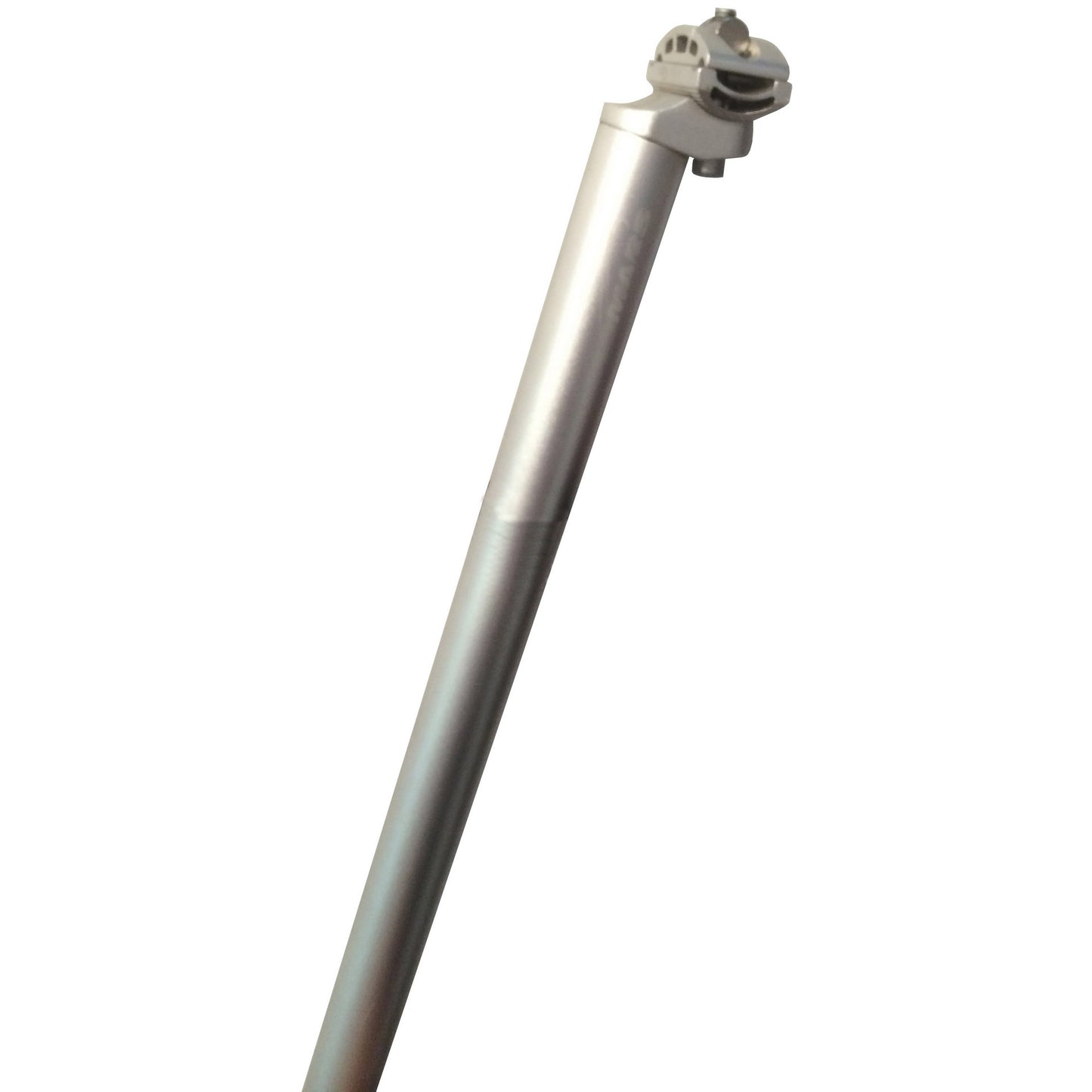 Post di sedili fissi 25,4 mm x 600mm in argento in alluminio