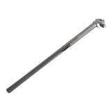 seat post fixed 26.6 x 600 mm aluminum silver - afbeelding 2