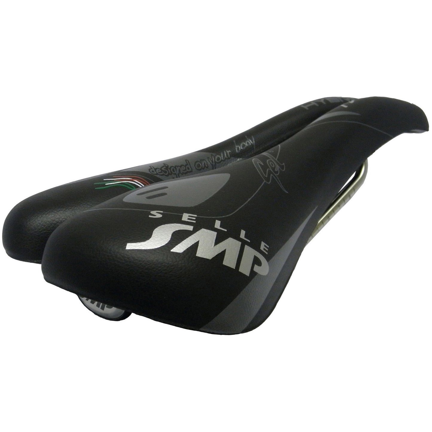 Selle SMP Saddle Tour Hybrid gel Diseñado en tu cuerpo negro