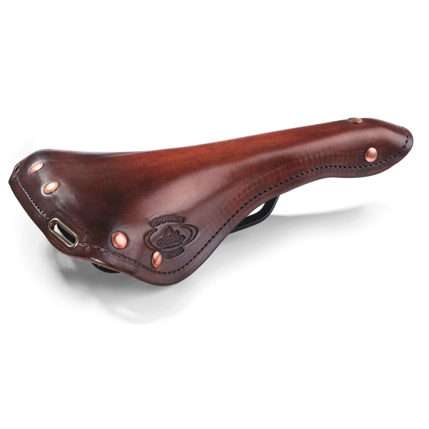 SELLE Monte Grappa Set Charleston Sporting D-Bruin in pelle in 3 pezzi