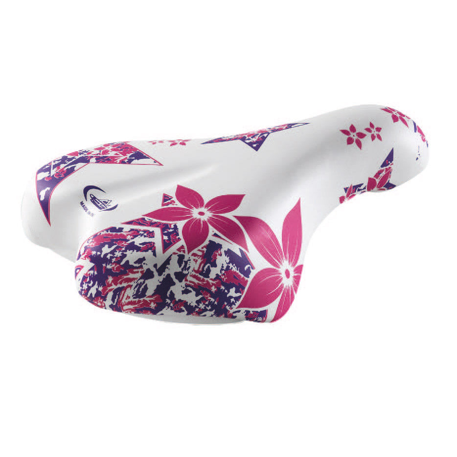 Monte Grappa Children's Saddle 14-16 Pink bianco