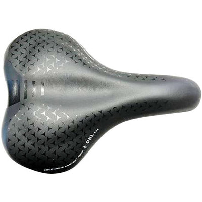 Selle Monte Grappa Saddle Asola 6200 Gel Steel Rail Negro