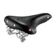 saddle soft leather black