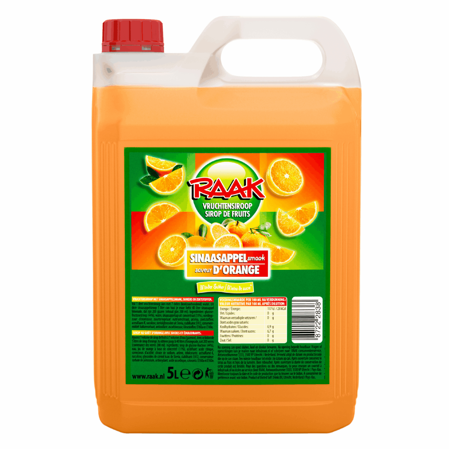 Touch sciroppo di frutta all'arancia (5 litri)