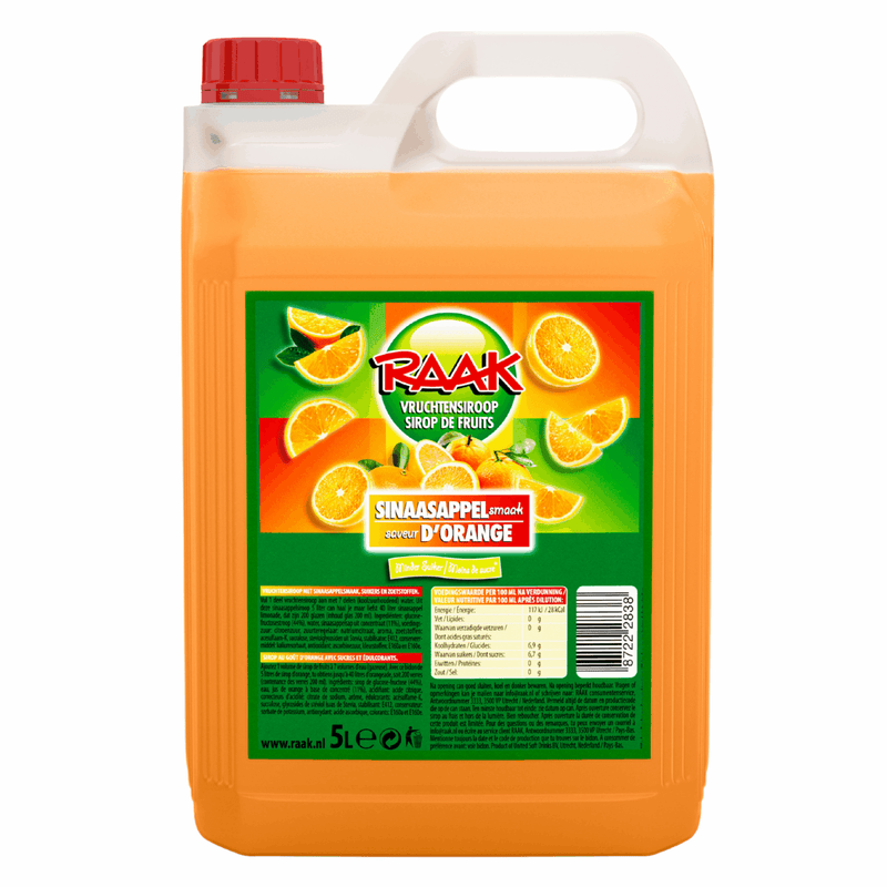 Touch sciroppo di frutta all'arancia (5 litri)