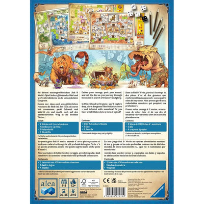 Dungeons, dados y peligro de Ravensburger