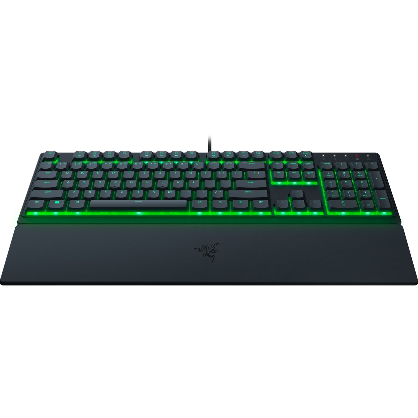 Razer ornata v3 x low profile, gaming toetsenbord (zwart, us lay-out, membraan, rgb leds, abs)