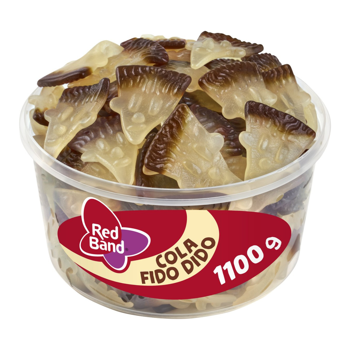 Fascia rossa cola fido dido (100 pezzi)
