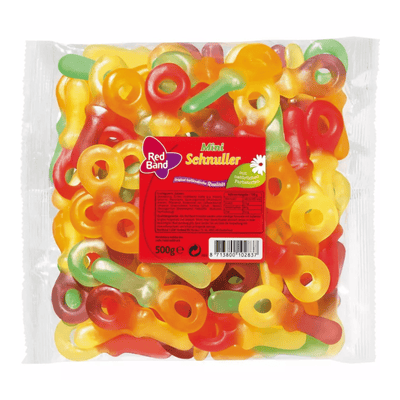Fruchtgummi schnuller a fascia rossa (12x 500gr)