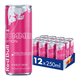Red bull summer witte perzik blik (12x 250ml)