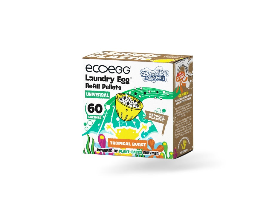 Ecoegg RILDING SpongeBob Tropical Burst Universal 60 Laundry
