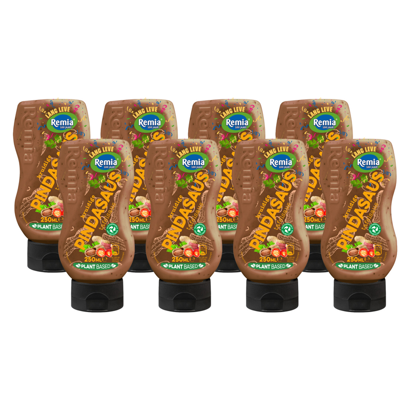 Salsa de maní Remia (8x 250ml)