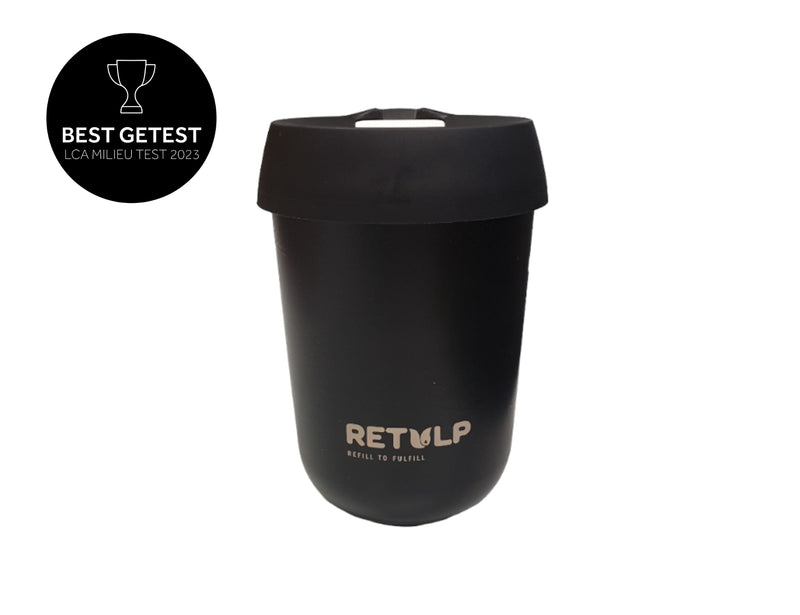 Tazza da caffè Retulp Black Night Black