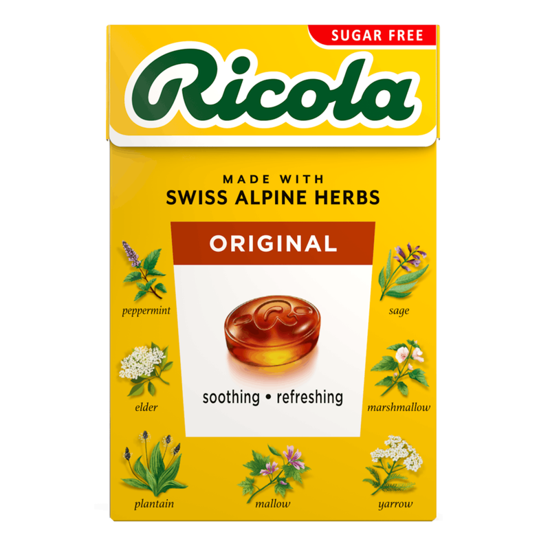 Scatola Ricola Zenzero Arancio Menta (20x 50gr)