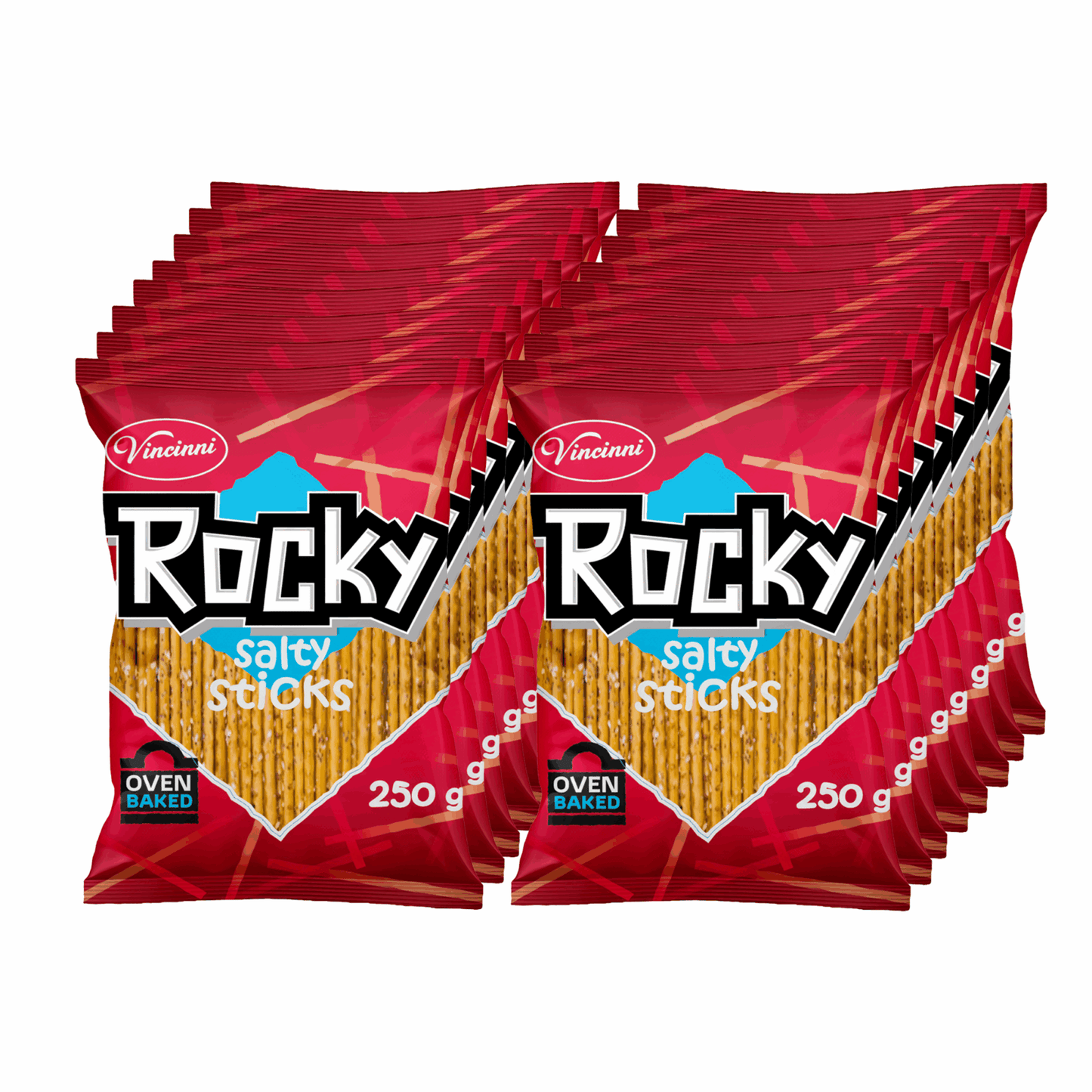 Rocky salzstangen (16x 250g)