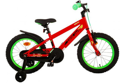 Bicycle per bambini rocciosi di Vlatare - Ragazzi - 16 pollici - ROSSO