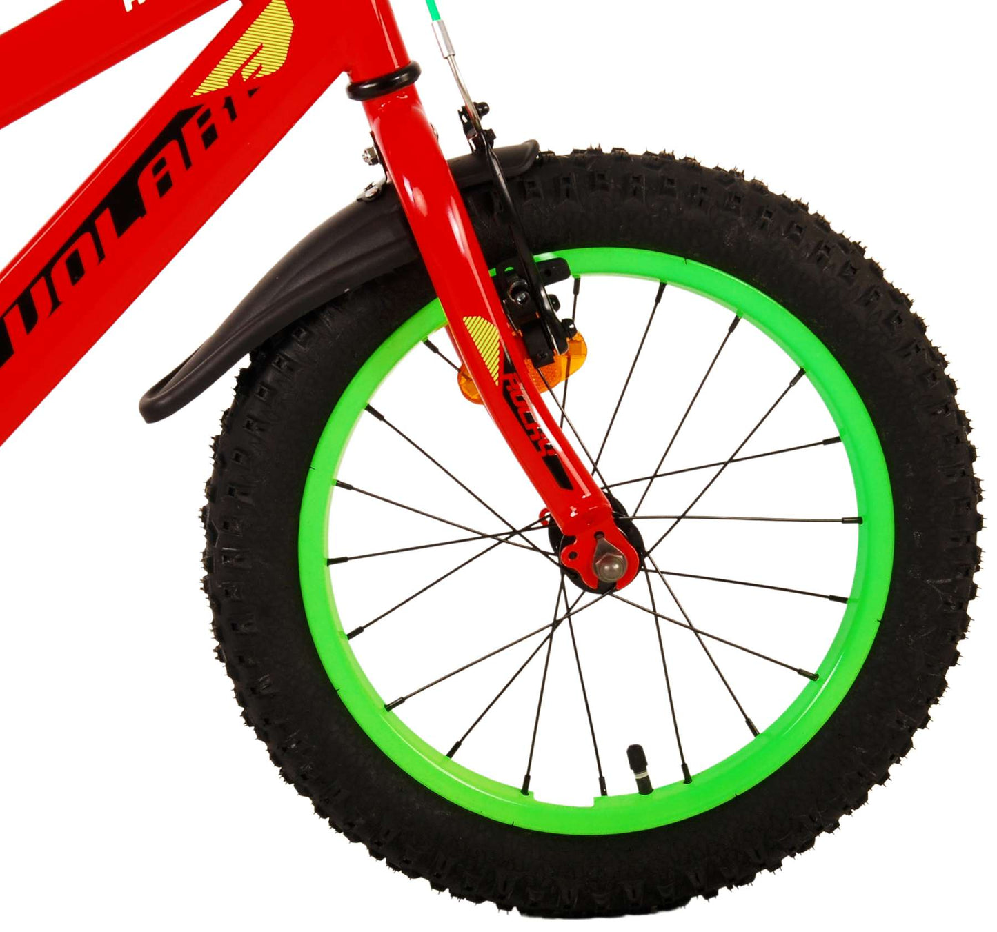 Bicycle per bambini rocciosi di Vlatare - Ragazzi - 16 pollici - ROSSO