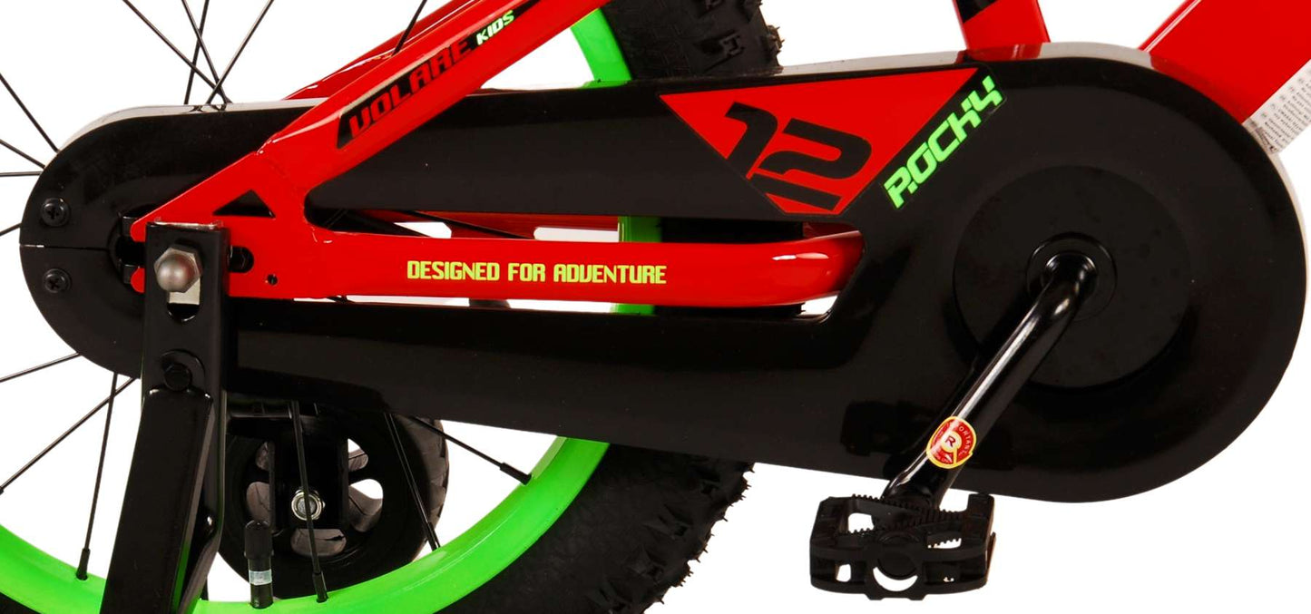 Bicycle per bambini rocciosi di Vlatare - Ragazzi - 16 pollici - ROSSO