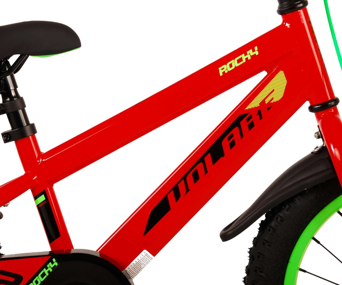 Bicycle per bambini rocciosi di Vlatare - Ragazzi - 16 pollici - ROSSO
