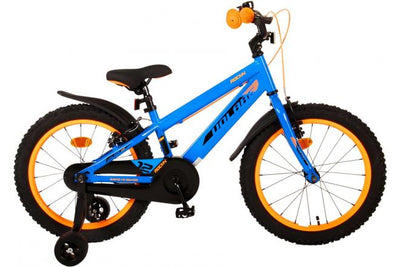 Bicicleta para niños Rocky Rocky - Niños - 18 pulgadas - Azul - Dos frenos de mano