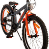 Volare Rocky Kinderfiets - 20 inch - Grijs Oranje - 6 speed - Prime Collection