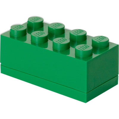 Room Copenhagen LEGO Mini Box Fiambrera 8 Verde