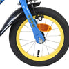 Rubble Crew - Bicicleta para niños - Chicos - 12 pulgadas - Azul - Dos frenos de mano