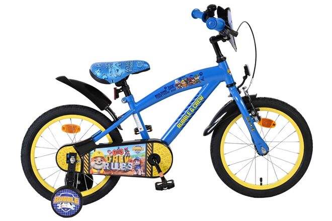 Bicicleta para niños Rubble Crew - chicos - 16 pulgadas - azul
