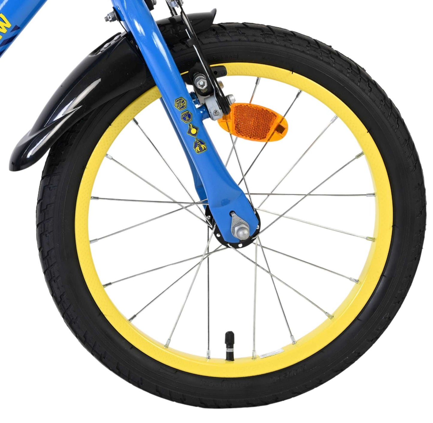 Bicicleta para niños Rubble Crew - chicos - 16 pulgadas - azul