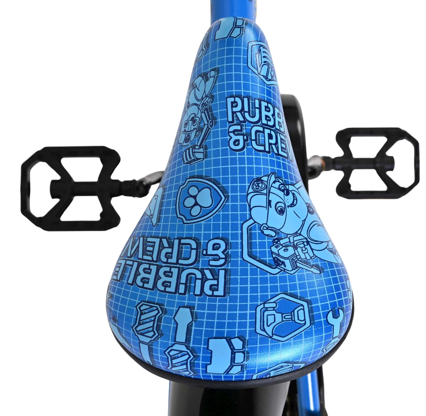 Bicicleta para niños Rubble Crew - chicos - 16 pulgadas - azul