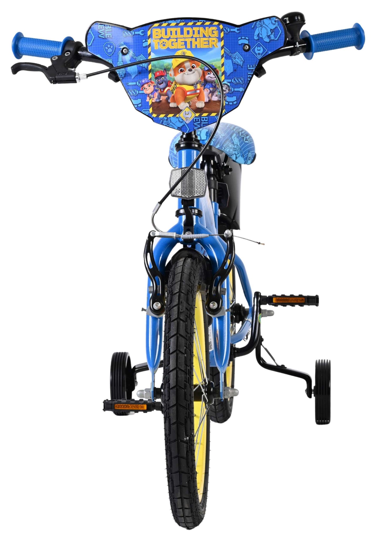 Bicicleta para niños Rubble Crew - chicos - 16 pulgadas - azul